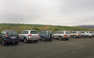 A common site on a Icelandic fishing lodge, Toyota Land Cruiser only