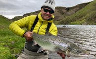 My friend Kasper with a perfect Vididalsa salmon