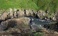 The "old days" on river Hafralonsa, you had to be a mountain goat. - I loved it!